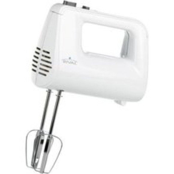 Rival 5-Speed Hand Mixer by Zamgee 6007249 White Blender 2015 Kitchen Appliance - Picture 1 of 1